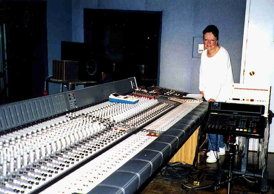 Ellie at FTM studios for our demo